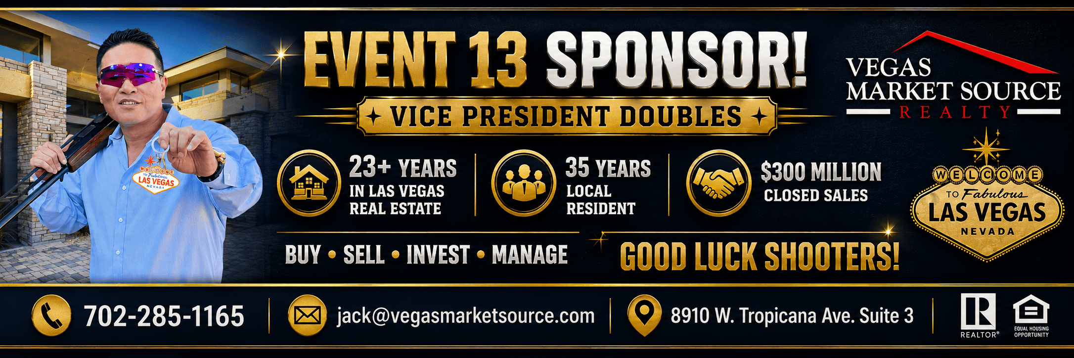 Vegas Market Source Realty — Event Presenting sponsor of the 78th Nevada State Shoot