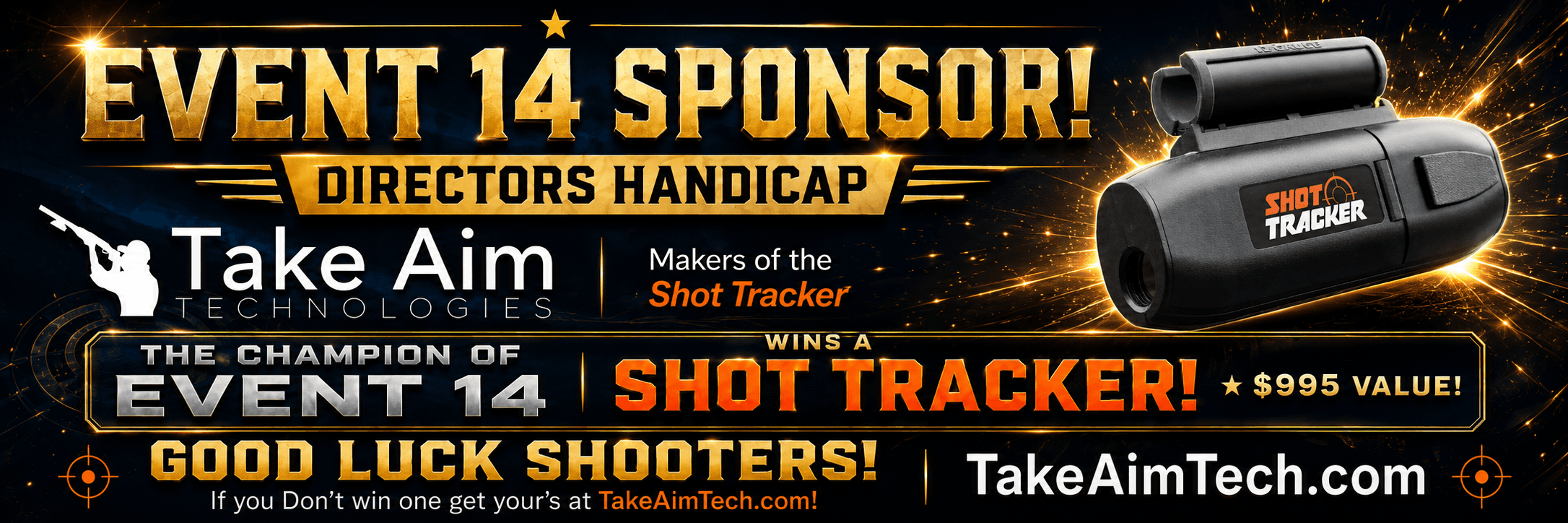 Take Aim Technologies / Shot Tracker — Event Presenting sponsor of the 78th Nevada State Shoot