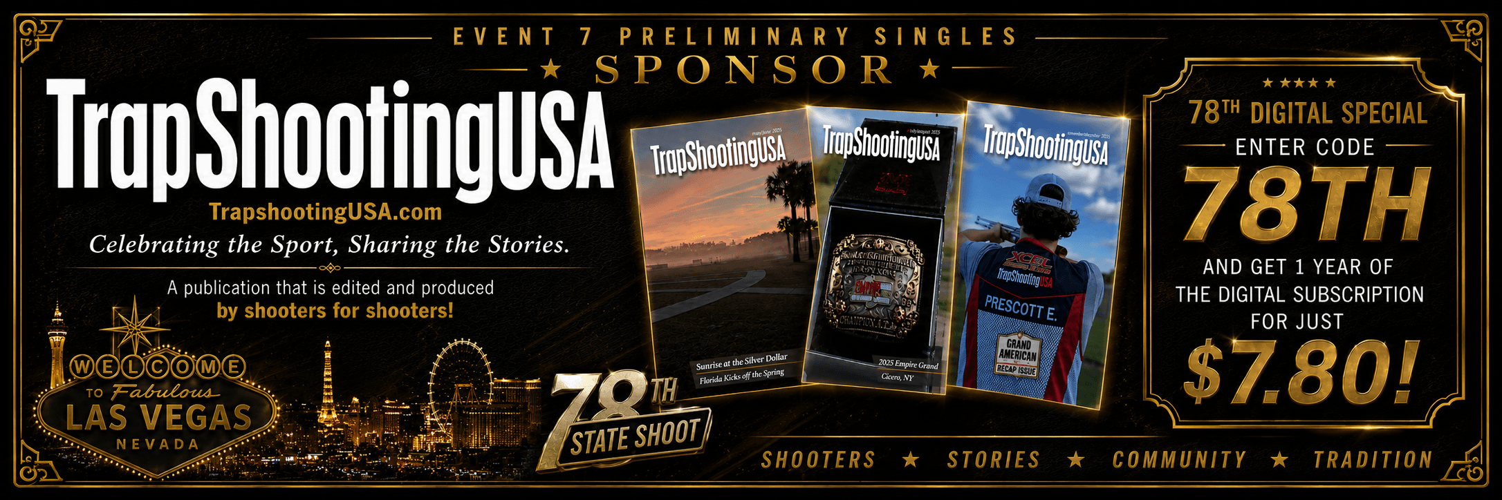 TrapShootingUSA — Event Presenting sponsor of the 78th Nevada State Shoot